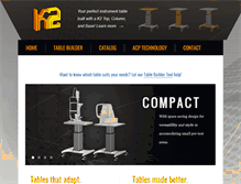 Tablet Screenshot of k2tables.com